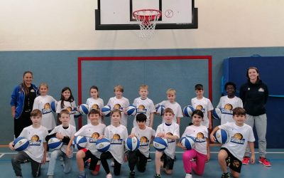 Basketball-AG – Basketball mit den Fraport Skyliners