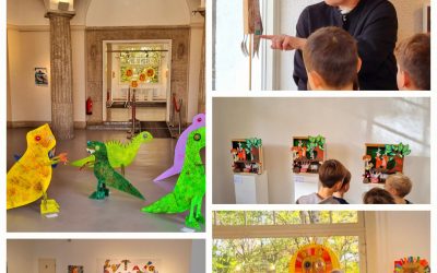 Besuch in der Kunstgalerie – Kinder erleben die große Werkschau der Kunstschule