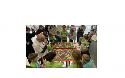 LEGO-Explore-AG beim Regionalentscheid der FIRST LEGO League Explore in Gießen