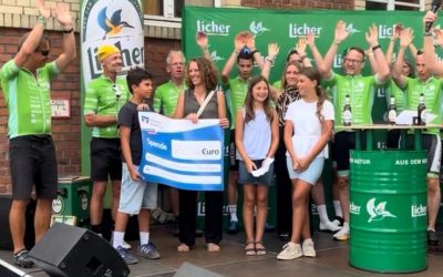 Kinder zeigen großes Herz bei der „Tour der Hoffnung“